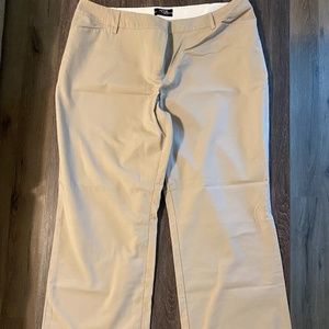 Apt.9 Curvy Fit Cream Pants 18W